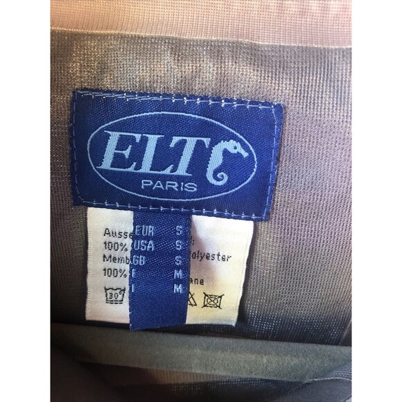 ELT Paris Raincoat Equestrian Small with Hood NICE!! - Picture 10 of 16